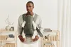 BabyBjorn BabyBjörn Baby nešioklė Mini Woven, Dark žalias Anteprima dell’immagine prodotto 16