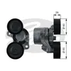 GATES T39198 Spannrolle Keilrippenriemen 65mm für BMW 3 Produktbild-Vorschau 5