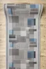 Läufer Antirutsch LISTRA Geometrisch, rutschfest grau 67cm Produktbild-Vorschau 4