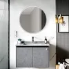 Zrcadlová sk?í?ka s osv?tlením Talos Black Nova Ø60 cm Náhled obrázku produktu 1