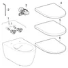 Geberit iCon WC suspendu, chasse deau basse, sans rebord, Anteprima dell’immagine prodotto 13
