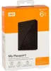 Western Digital My Passport  6TB Black USB 3.2 Gen 1 Voir les images du produit 1