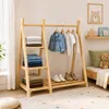 Relaxdays, appendiabiti per bambini, in legno di pino, con Anteprima dell’immagine prodotto 2