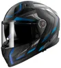 LS2 FF811 Vector II Alizer casque, noir mat/bleu, L (59/60) Voir les images du produit 1