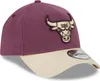 New Era A-Frame 9Forty Cap MOLESKIN Chicago Bulls maroon Produktbild-Vorschau 2