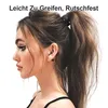 3 Stück rutschfeste Metall-Haarspangen mit Strass – Moderne Produktbild-Vorschau 2