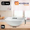 KADAX Salatschüsseln 'Bleia", Weiß Salatschale, 16,5 cm, Produktbild-Vorschau 3