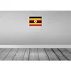 vianmo Holzschild 30x40 cm Uganda Flagge Fahne Wappen Produktbild-Vorschau 2
