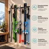 QLS Skihalterung Wandhalterung S3 Nordic Walking Trekking Produktbild-Vorschau 3