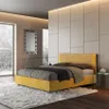 Doppelbett 160x190 mit Bettkasten Stoff Rosal Norris Produktbild-Vorschau 2