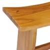 vidaXL Tabouret en teck massif - Tabouret - Tabouret de Voir les images du produit 4