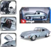Bburago 1:18 Jaguar E Coupe Metalic Silver Blue Podgląd zdjęcia produktu 11