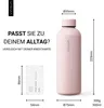 Trinkflasche Edelstahl 500ml Thermoflasche isoliert Sport Produktbild-Vorschau 3