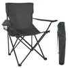24MOVE® Campingstuhl Faltstuhl, schwarz, mit Getränkehalter Produktbild-Vorschau 9
