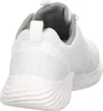 A close-up rear view of a white athletic shoe. Produktbild-Vorschau
