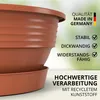 Plastard Blumenschale Terrakotta Ø 25 cm mit Untersetzer - Produktbild-Vorschau 5