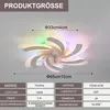 Leise Deckenventilator 70W Deckenleuchte mit RGB Produktbild-Vorschau 5