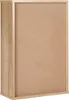 A close-up side view of a wooden cabinet with a brown back panel. Podgląd zdjęcia produktu