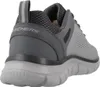 The back view of a gray Skechers athletic shoe. Anteprima dell’immagine prodotto
