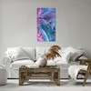 Bild auf Leinwand - Leinwandbild - Einteilig - Blätter Rosa Produktbild-Vorschau 6