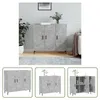 The Living Store Sideboard Betongrau 90x34x80 cm Produktbild-Vorschau 10