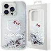 Hello Kitty Liquid Glitter Charms Kitty Head - iPhone 14 Produktbild-Vorschau 1