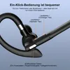 Close-up of a Bluetooth headset with annotations explaining its controls. Produktbild-Vorschau
