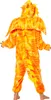 W99360-128 orange Kinder Chinesischer Drache Drachen Kostüm Produktbild-Vorschau 3