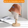 Perückenständer, 54CM Mannequin Perücke Kopf mit Produktbild-Vorschau 4