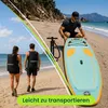 Aufblasbares URBOGYM GALE SUP Board mit Rucksack und Pumpe für einfachen Transport zum Wasser Produktbild-Vorschau