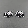 Aufnäher - Panda - mini schwarz-weiß 2er Set - Patch Produktbild-Vorschau 6
