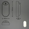 Briloner Ruch LED nástěnné venkovní svítidlo IP65, detektor Náhled obrázku produktu 12