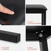 Tabouret de piano avec assise rembourrée - hauteur d'assise Voir les images du produit 3