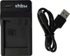 vhbw USB Ladegerät kompatibel mit Panasonic Lumix DMC-FP8V, Produktbild-Vorschau 1