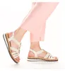 Rieker Damen Keilsandalette beige-gold, Damen:40 EU Produktbild-Vorschau 11