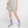 Nike W Nsw Essntl Flc Hr Short Ft Dk Grey Heather/White M Produktbild-Vorschau 9