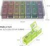 WELLGRO Tablettenbox für 7 Tage - je 3 Fächer pro Tag - Produktbild-Vorschau 2