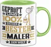 Maler Geschenk Lustiger Spruch für Maler Geschenkidee Produktbild-Vorschau 1
