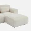 sweeek - Hocker, Fußstütze für 2-Sitzer-Sofa Wallas Produktbild-Vorschau 4