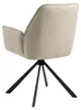 Actona Glenda, Gepolsterter Sitz, Stoff, Beige, Gepolsterte Produktbild-Vorschau 13
