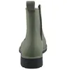 A back view of a green boot on a white background. Anteprima dell’immagine prodotto