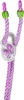 BabyGo Schaukel Doremi, pink-grün Produktbild-Vorschau 4