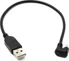 USB 3.1 Kabel 30 cm Typ C Stecker zu 2.0 A Stecker 180° U Produktbild-Vorschau 1