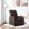 vidaXL Relaxsessel Dunkelbraun Stoff Produktbild-Vorschau 2