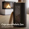 CASABEL Depósito Pellets & Gránulos, Nivel Visible, Cap. Vista previa de la imagen del producto 3