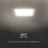 LED Solution Bílý vestavný LED panel hranatý 120 x 120mm 6W Náhled obrázku produktu 10