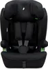 A black child car seat with green accents, shown from the front. Náhľad obrázku produktu
