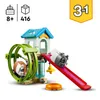 A LEGO Creator 3in1 Hamster Wheel set is displayed against a white background. Podgląd zdjęcia produktu