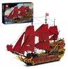 Reobrix 66049 Nave pirata - Set di costruzione a incastro, Anteprima dell’immagine prodotto 1