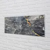 Glasbilder 125x50 Wandkunst Marmorsteinmauer Produktbild-Vorschau 2